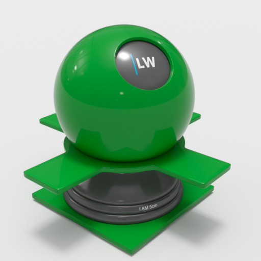 Glossy Plastic Green